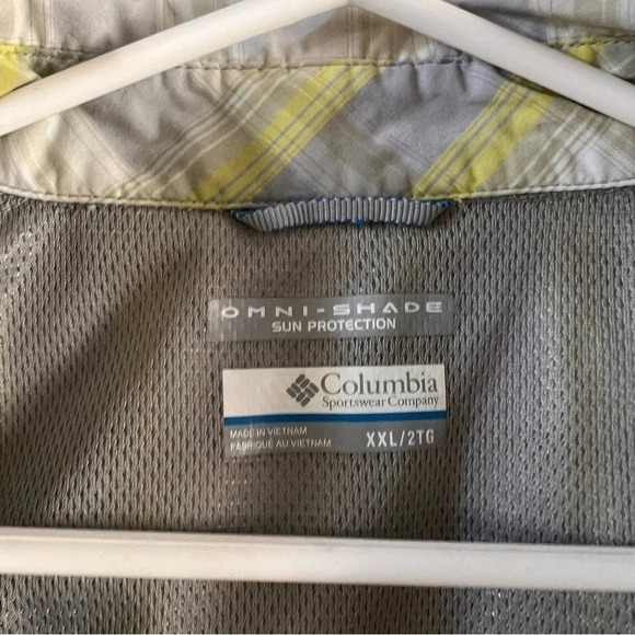 Columbia omni-shade‎ men’s  XXL button down shirt - Picture 2 of 3
